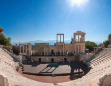 The ancient theatre of Plovdiv