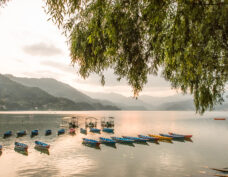 Randonnée au lac de Phewa